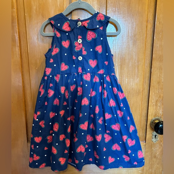 MuMu CoCo Watermelon Dress With Matching Sun Hat - Picture 5 of 12